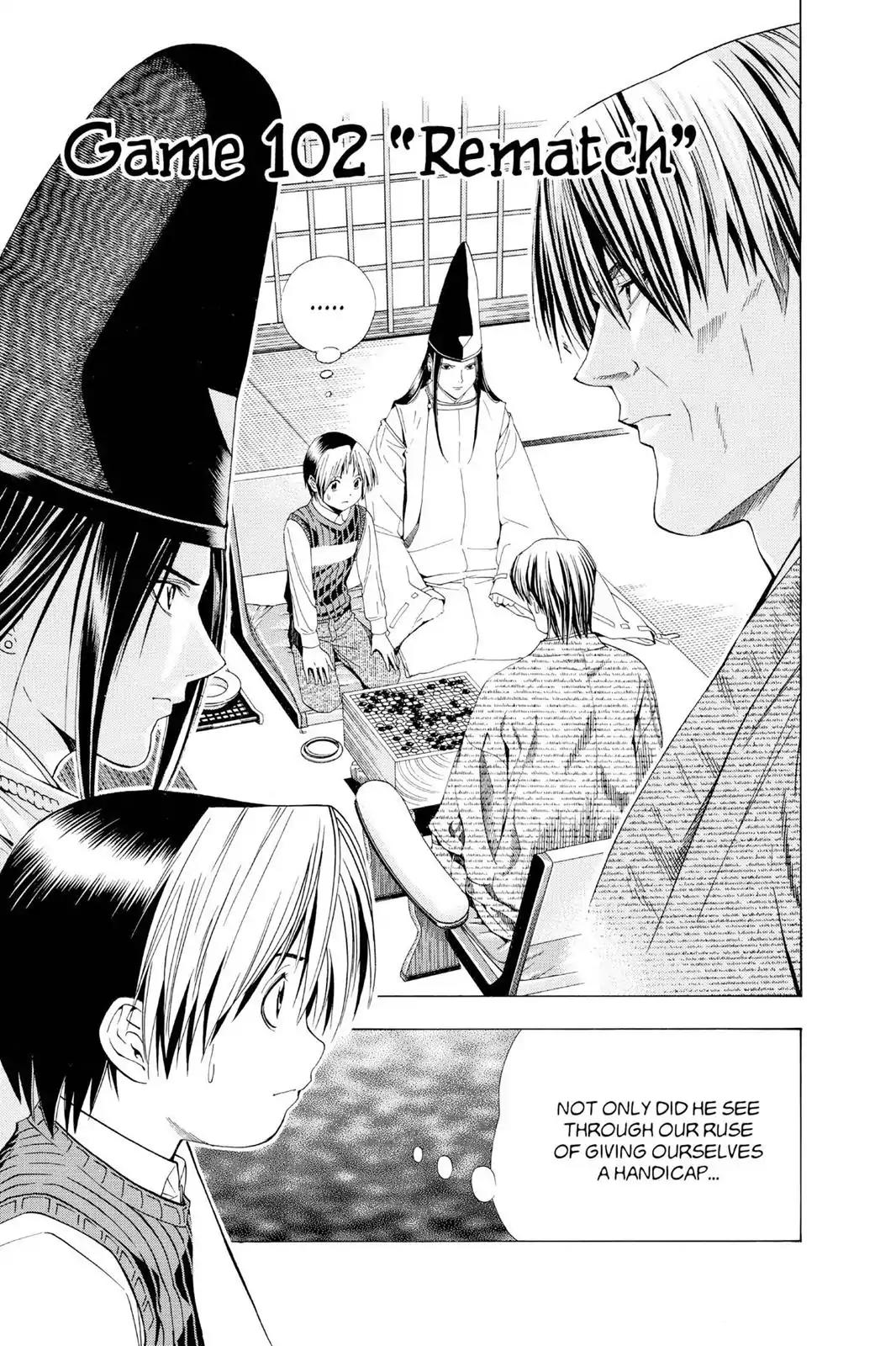 Hikaru no Go Chapter 102 page 1 - Chapter 102: Rematch