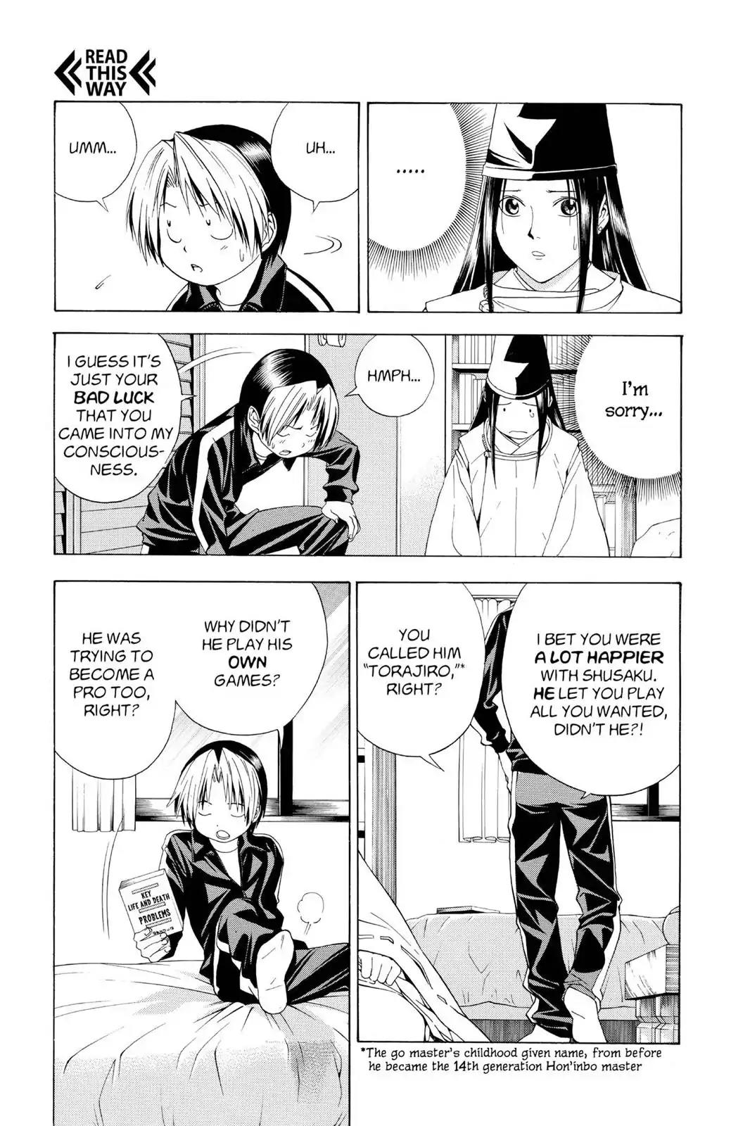 Hikaru no Go Chapter 102 page 11 - Chapter 102: Rematch