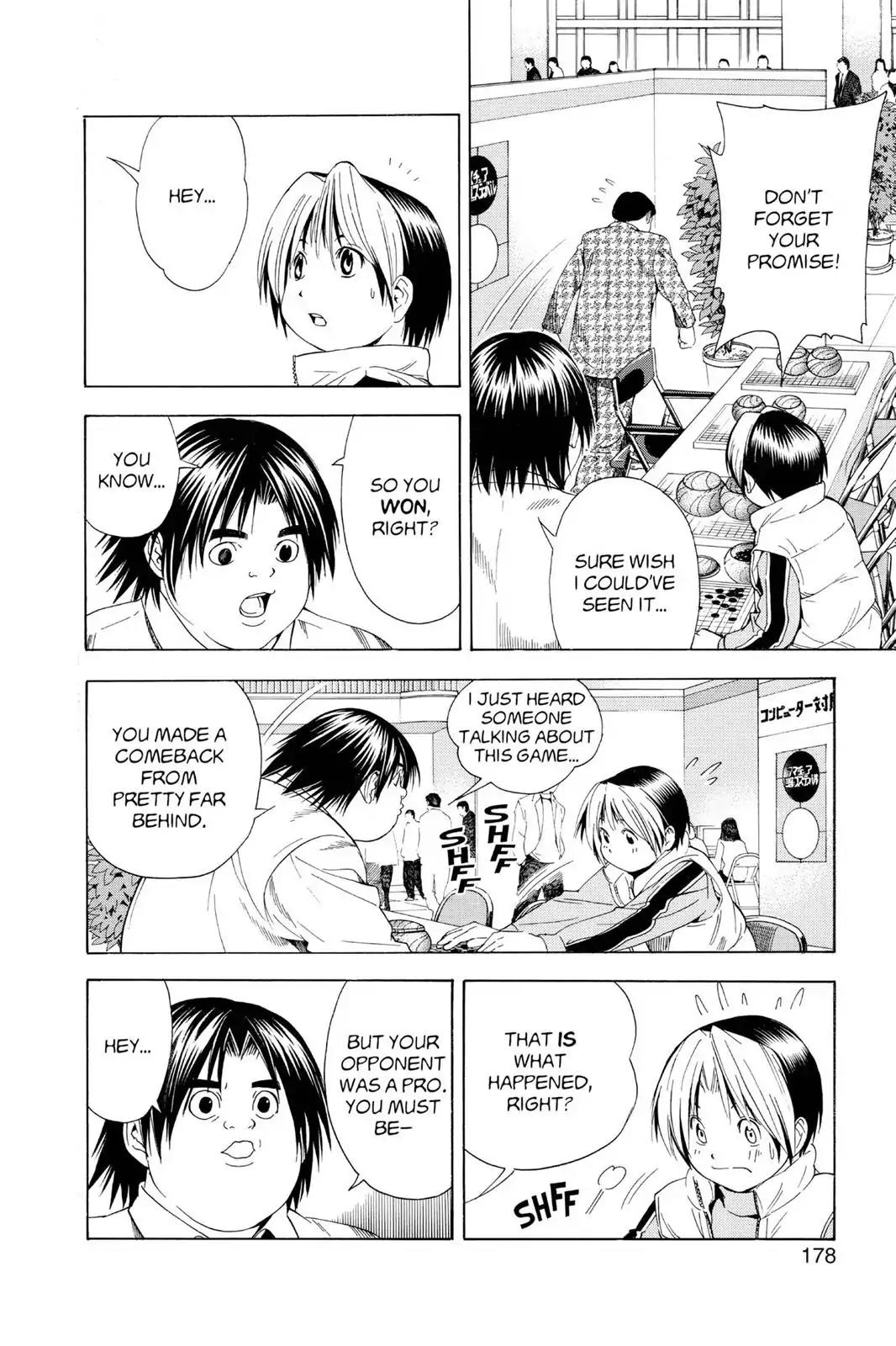 Hikaru no Go Chapter 104 page 10 - Chapter 104: Kurata 6-Dan