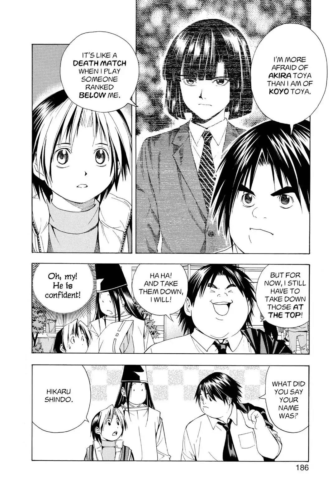 Hikaru no Go Chapter 104 page 18 - Chapter 104: Kurata 6-Dan