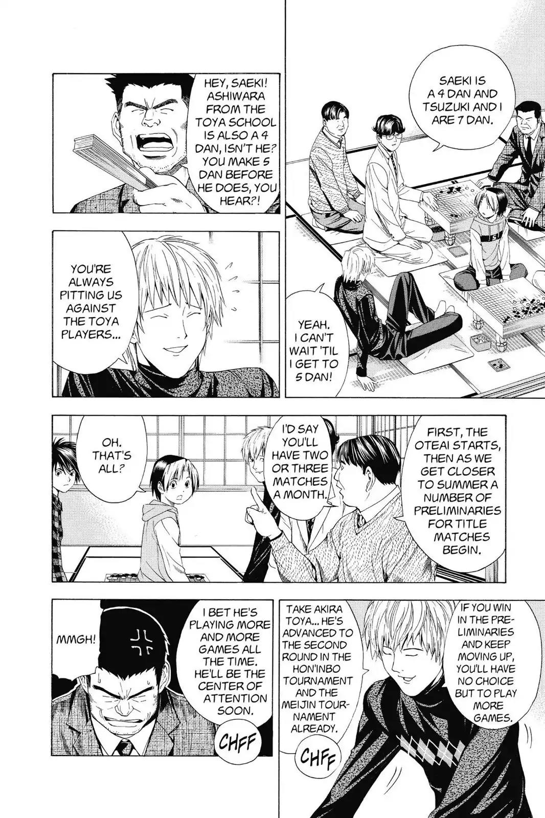 Hikaru no Go Chapter 105 page 13 - Chapter 105: First Professional Match