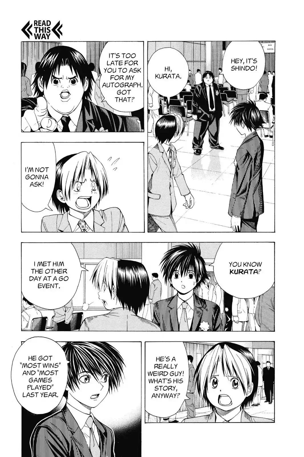 Hikaru no Go Chapter 105 page 18 - Chapter 105: First Professional Match