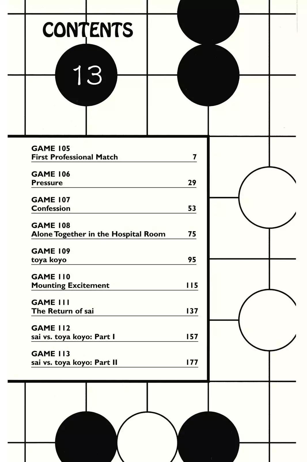 Hikaru no Go Chapter 105 page 7 - Chapter 105: First Professional Match