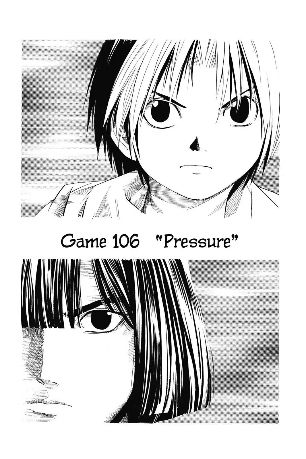 Hikaru no Go Chapter 106 page 1 - Chapter 106: Pressure