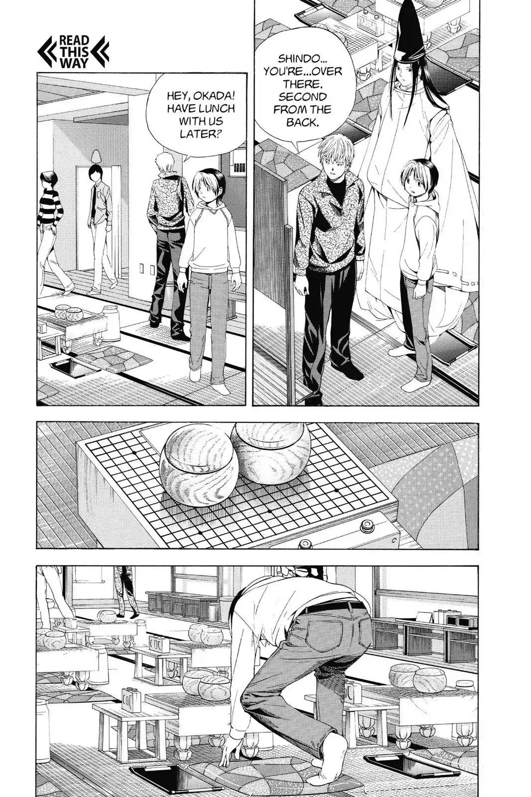 Hikaru no Go Chapter 106 page 13 - Chapter 106: Pressure