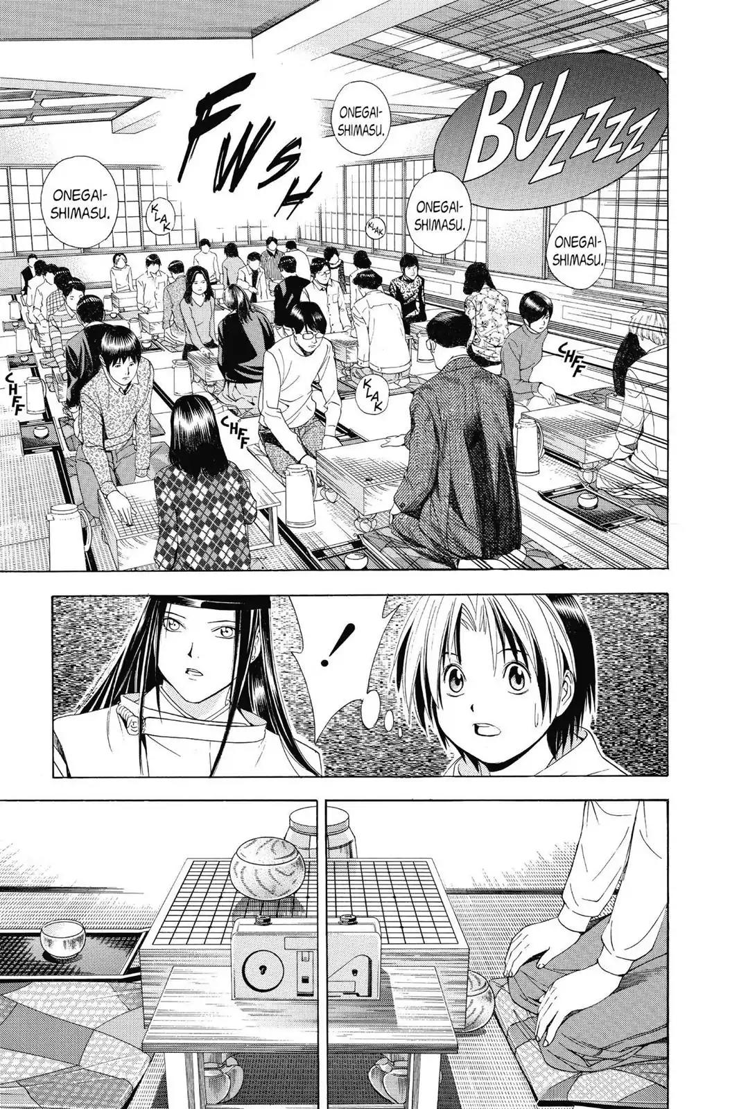 Hikaru no Go Chapter 106 page 21 - Chapter 106: Pressure