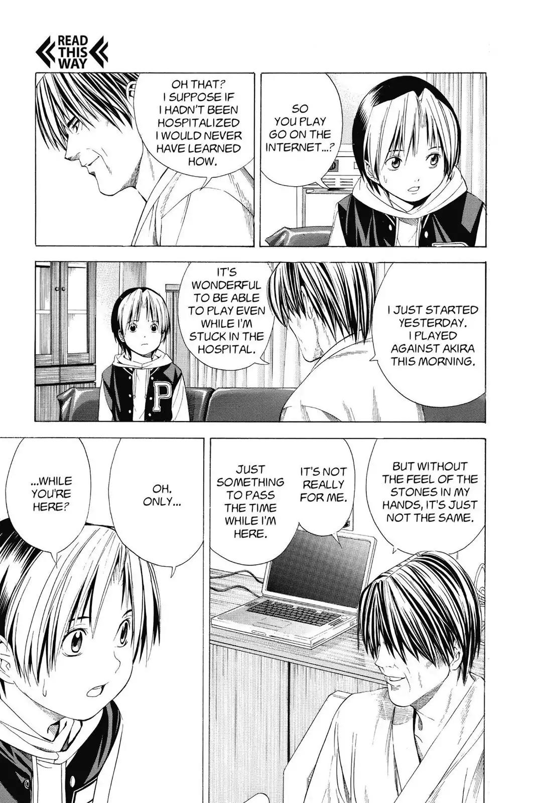 Hikaru no Go Chapter 107 page 19 - Chapter 107: Confession