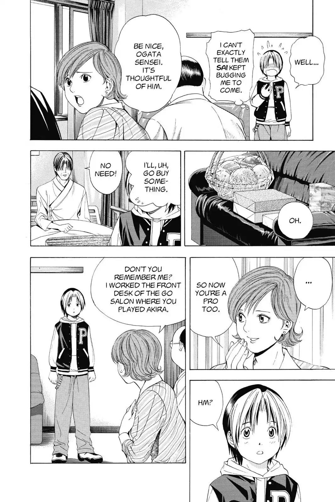 Hikaru no Go Chapter 107 page 8 - Chapter 107: Confession