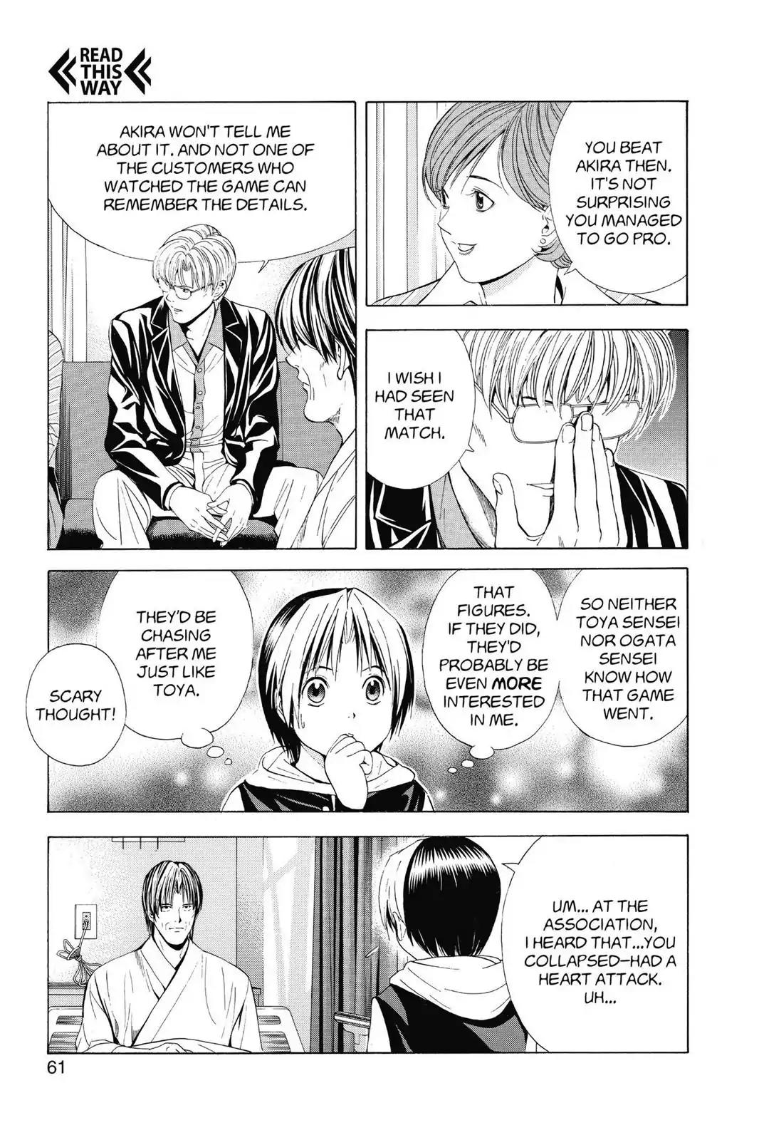 Hikaru no Go Chapter 107 page 9 - Chapter 107: Confession