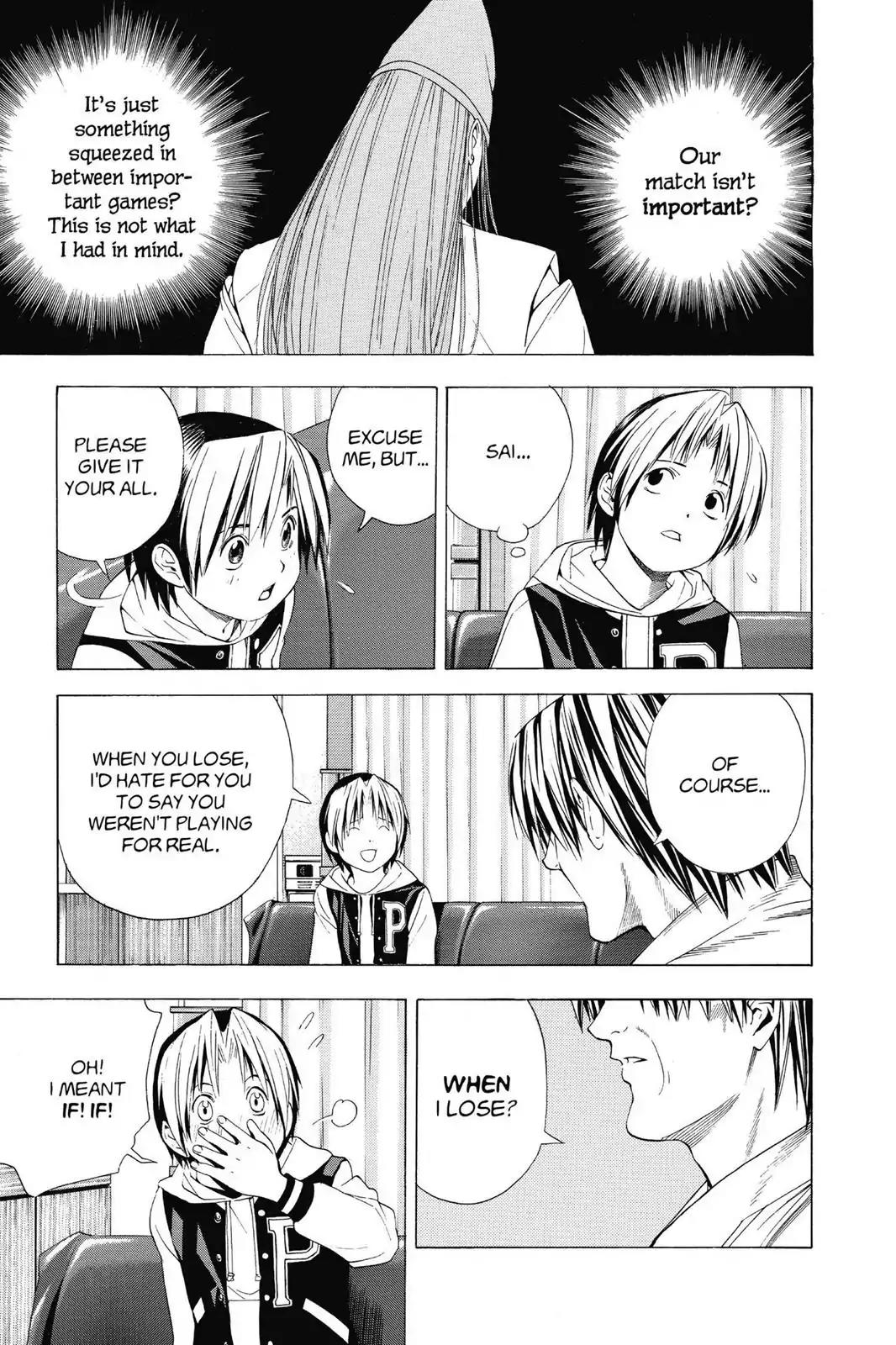 Hikaru no Go Chapter 108 page 15 - Chapter 108: In The Private Hospital Room
