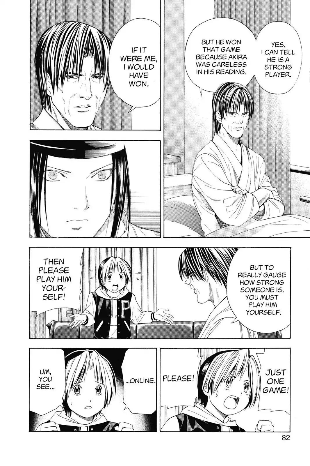 Hikaru no Go Chapter 108 page 8 - Chapter 108: In The Private Hospital Room