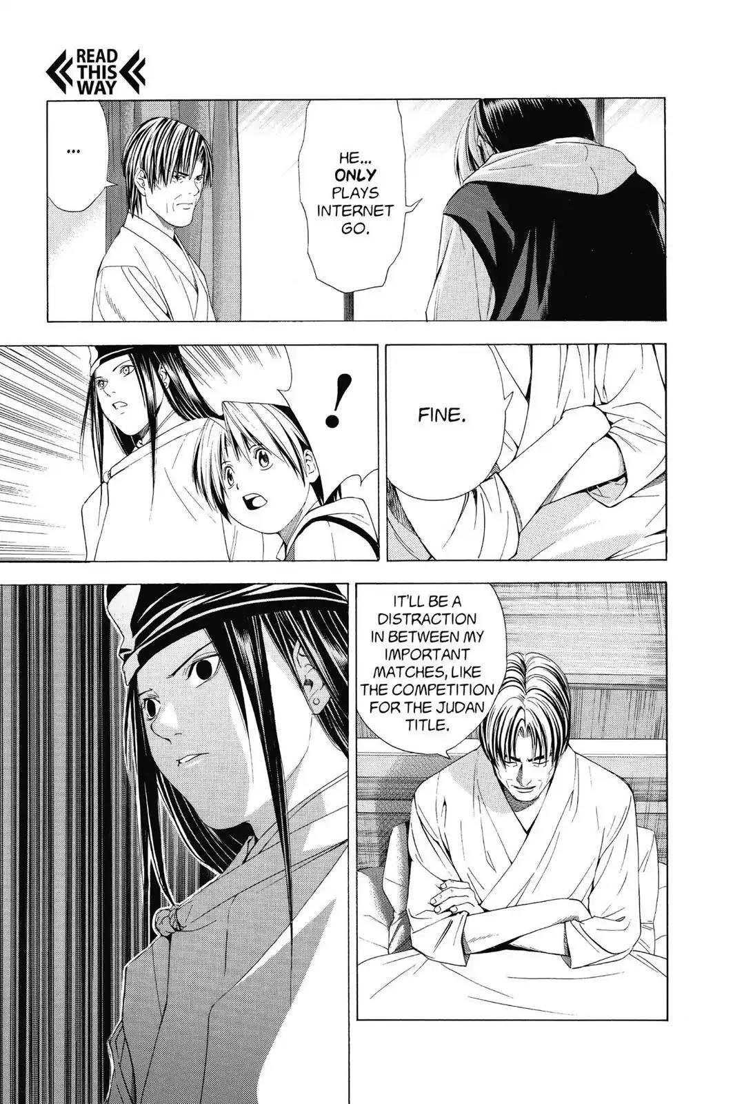 Hikaru no Go Chapter 108 page 9 - Chapter 108: In The Private Hospital Room