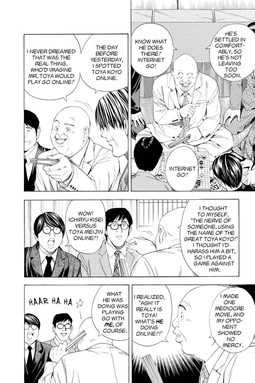 Hikaru no Go Chapter 109 page 14 - Chapter 109: Toya Koyo