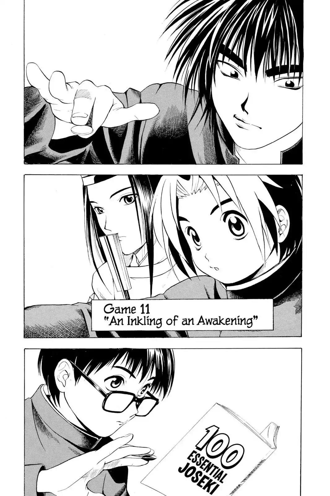 Hikaru no Go Chapter 11 page 1 - Chapter 11: An Inkling of an Awakening
