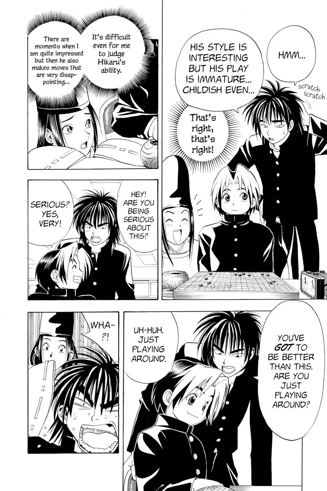 Hikaru no Go Chapter 11 page 8 - Chapter 11: An Inkling of an Awakening