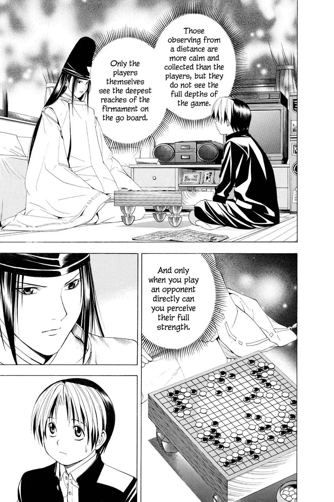 Hikaru no Go Chapter 110 page 13 - Chapter 110: Mounting Excitement