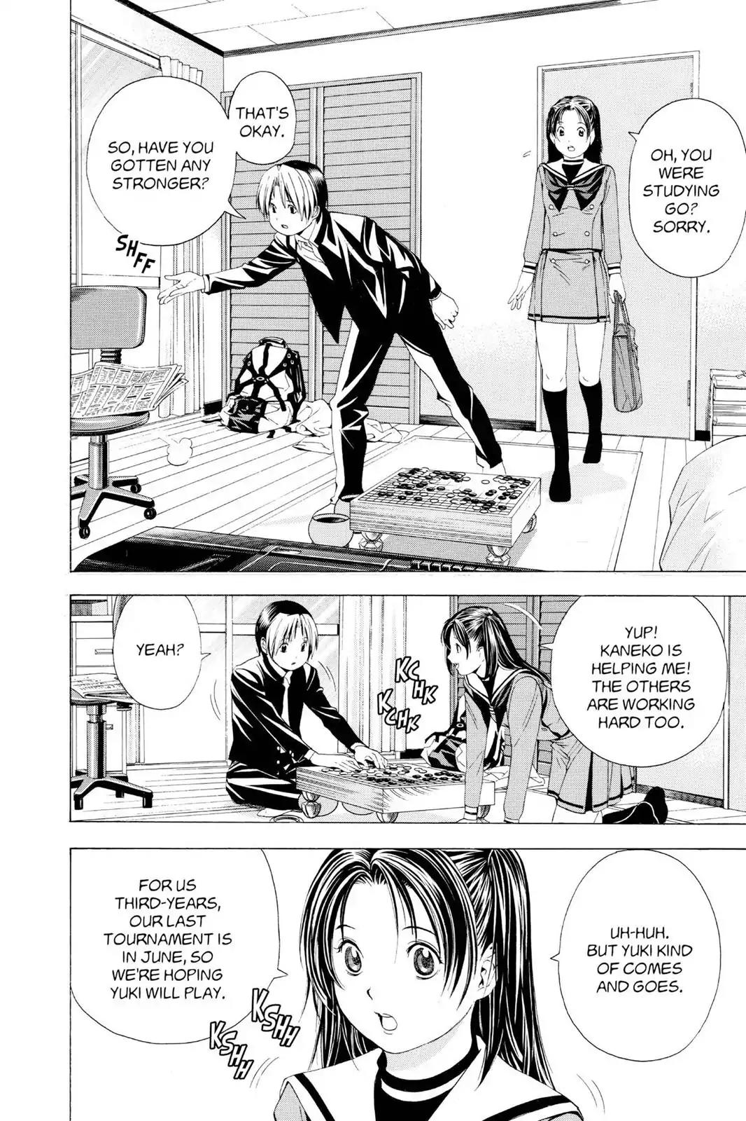 Hikaru no Go Chapter 110 page 16 - Chapter 110: Mounting Excitement