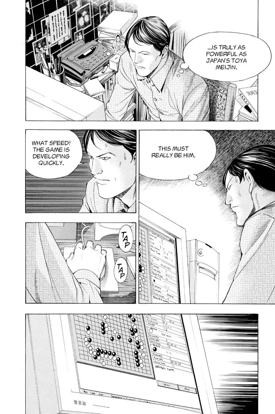 Hikaru no Go Chapter 110 page 8 - Chapter 110: Mounting Excitement