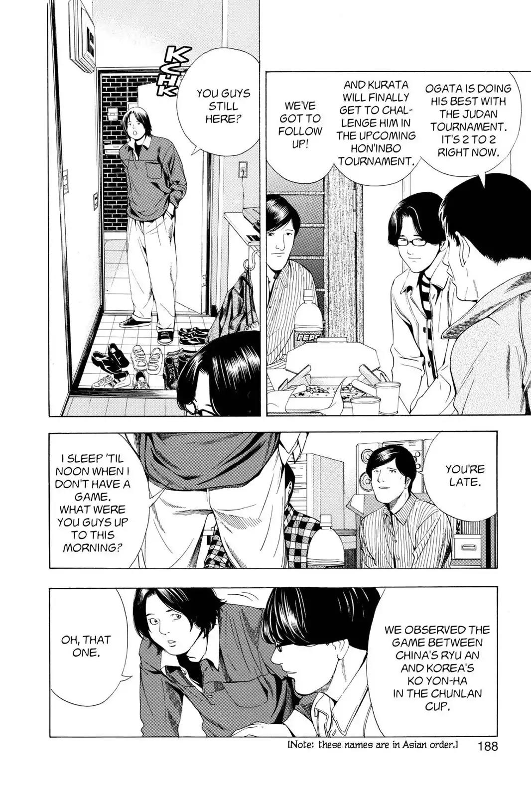 Hikaru no Go Chapter 113 page 12 - Chapter 113: Sai vs. Toya Koyo (Part 2)