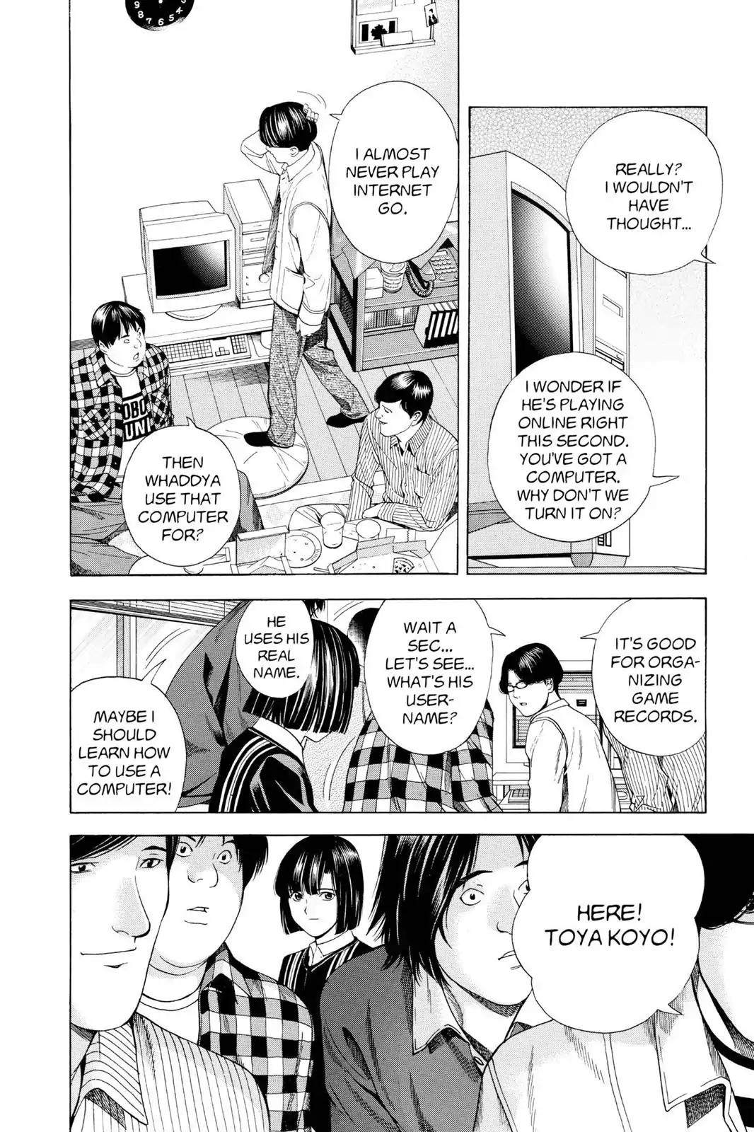Hikaru no Go Chapter 113 page 14 - Chapter 113: Sai vs. Toya Koyo (Part 2)