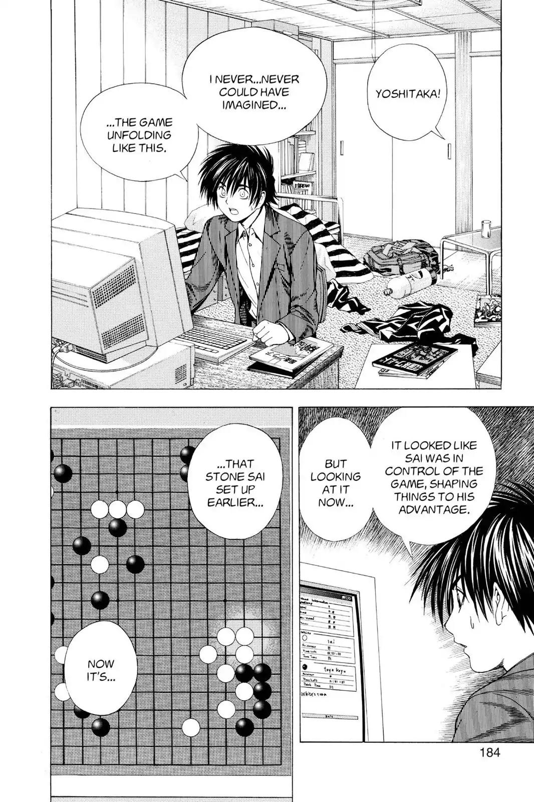 Hikaru no Go Chapter 113 page 8 - Chapter 113: Sai vs. Toya Koyo (Part 2)