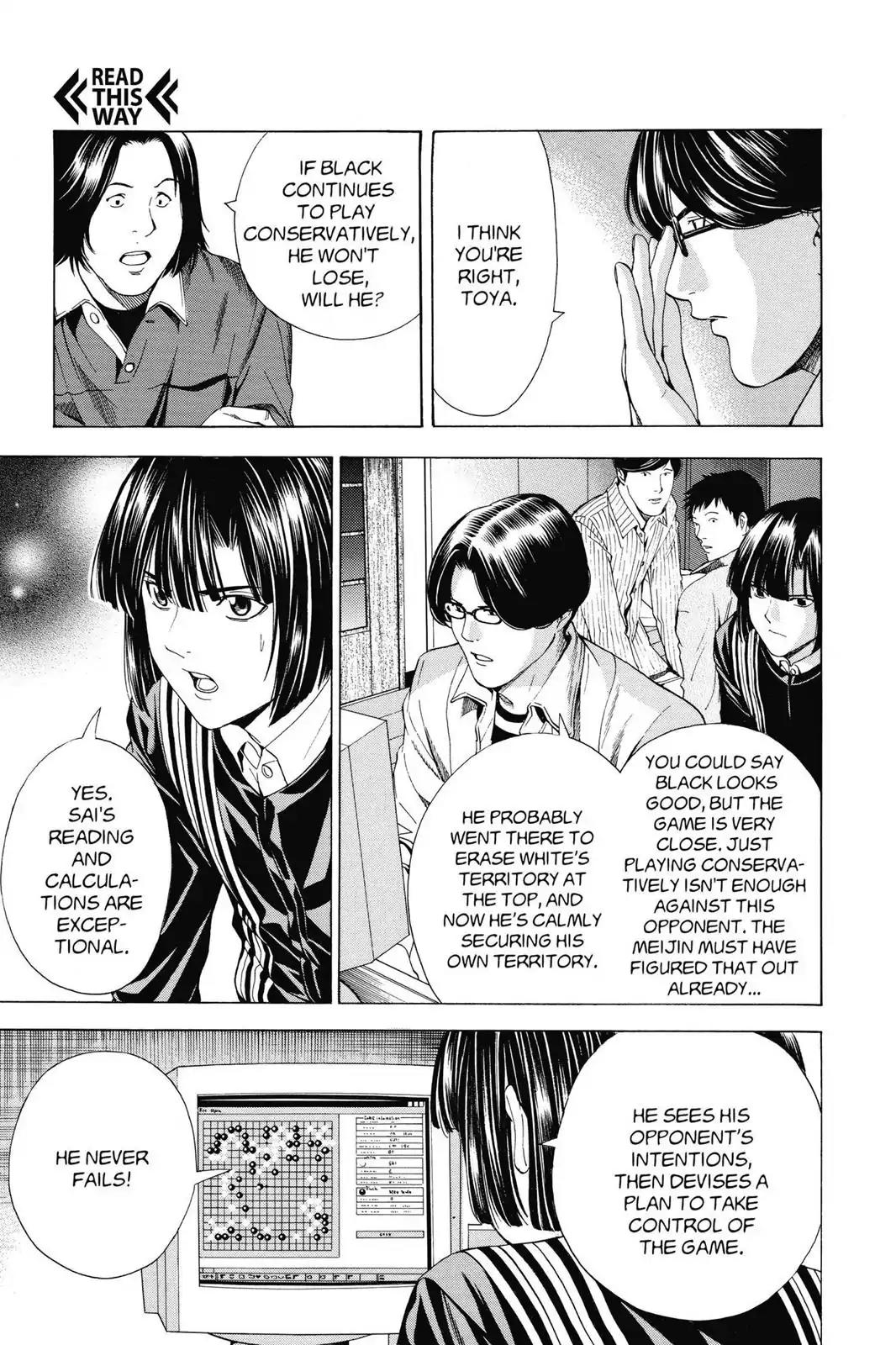 Hikaru no Go Chapter 114 page 24 - Chapter 114: Sai vs. Toya Koyo (Part 3)