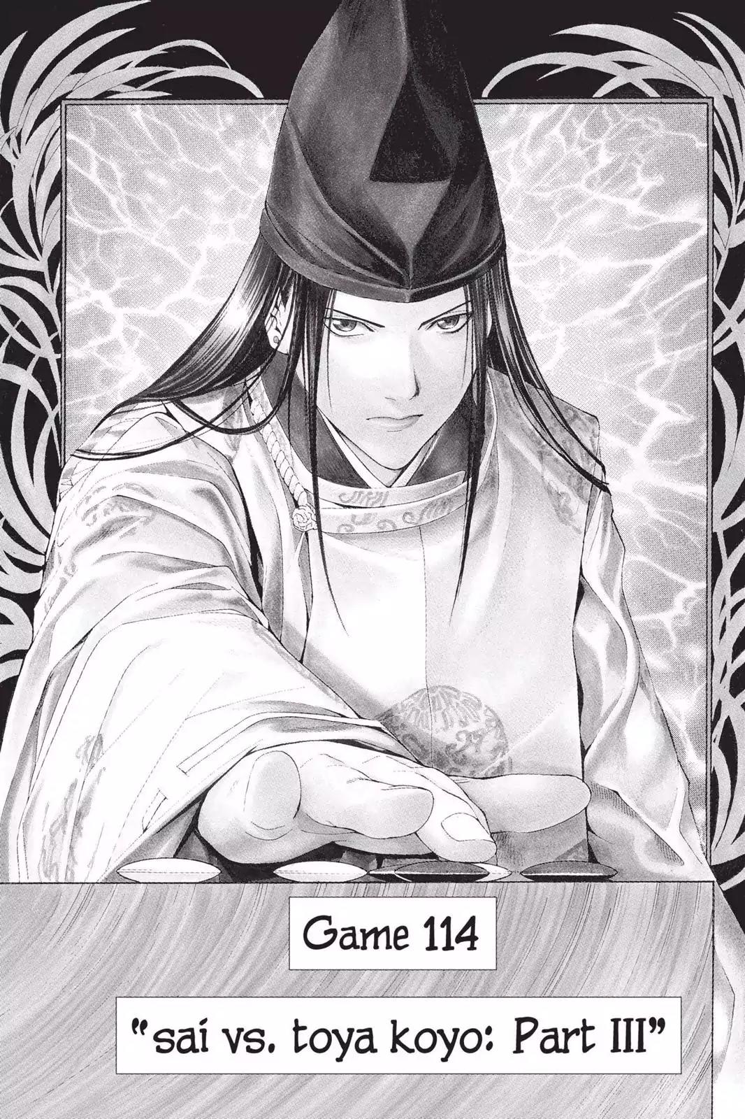 Hikaru no Go Chapter 114 page 8 - Chapter 114: Sai vs. Toya Koyo (Part 3)
