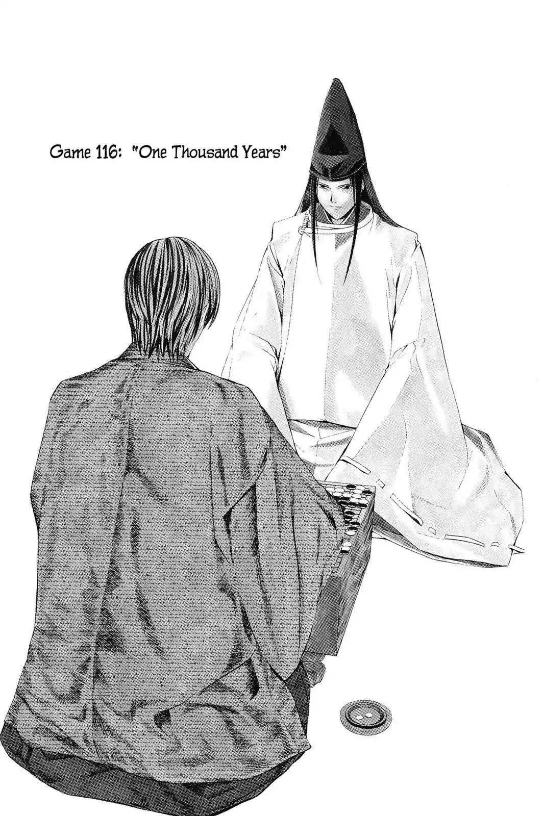 Hikaru no Go Chapter 116 page 1 - Chapter 116: One Thousand Years