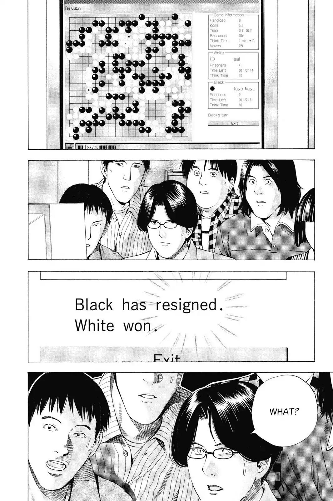 Hikaru no Go Chapter 116 page 8 - Chapter 116: One Thousand Years