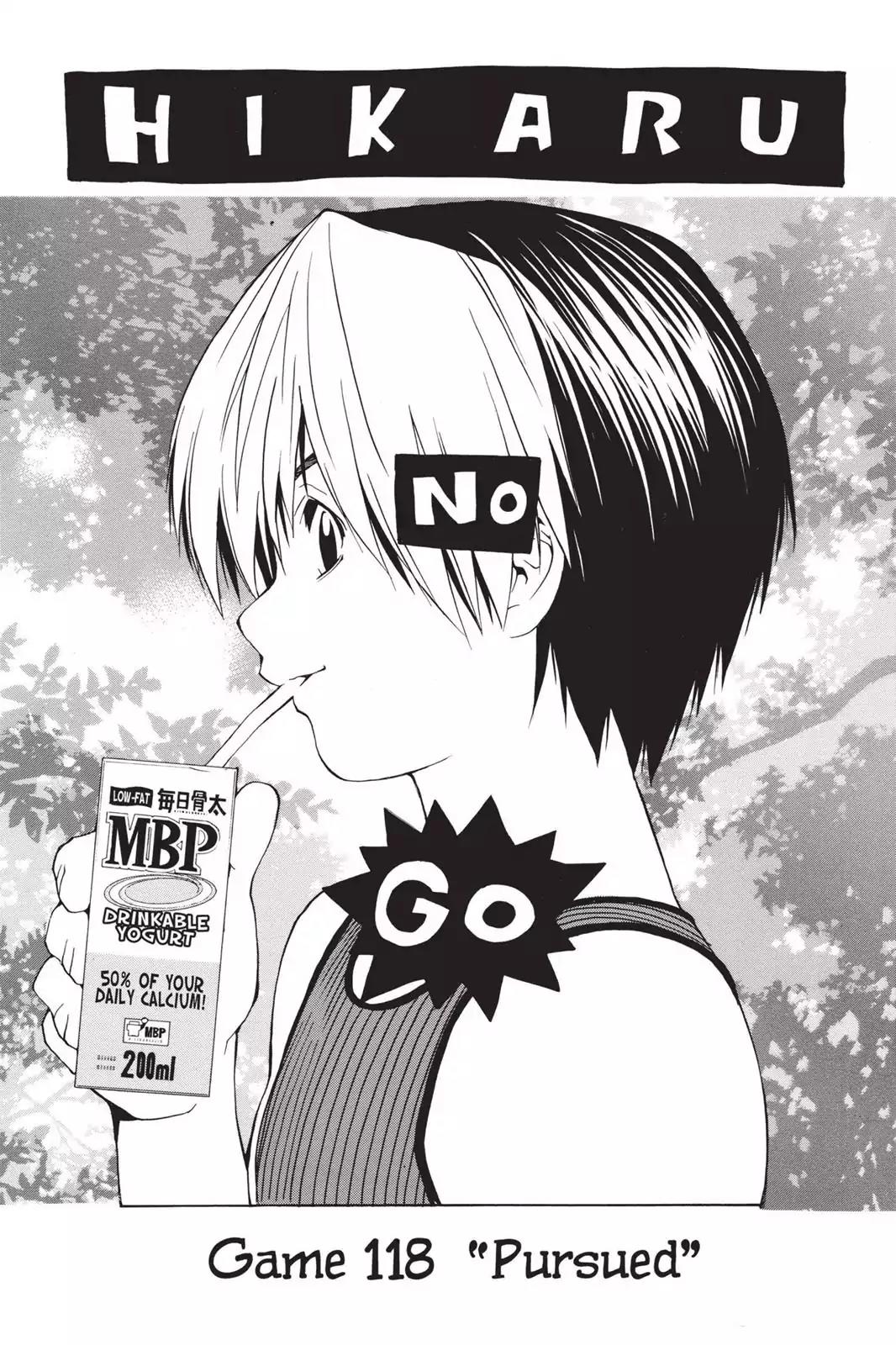 Hikaru no Go Chapter 118 page 1 - Chapter 118: Pursued