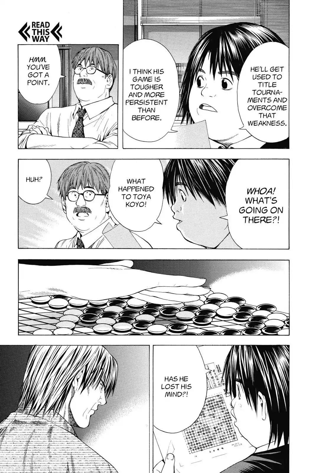 Hikaru no Go Chapter 119 page 5 - Chapter 119: A Test of Strength