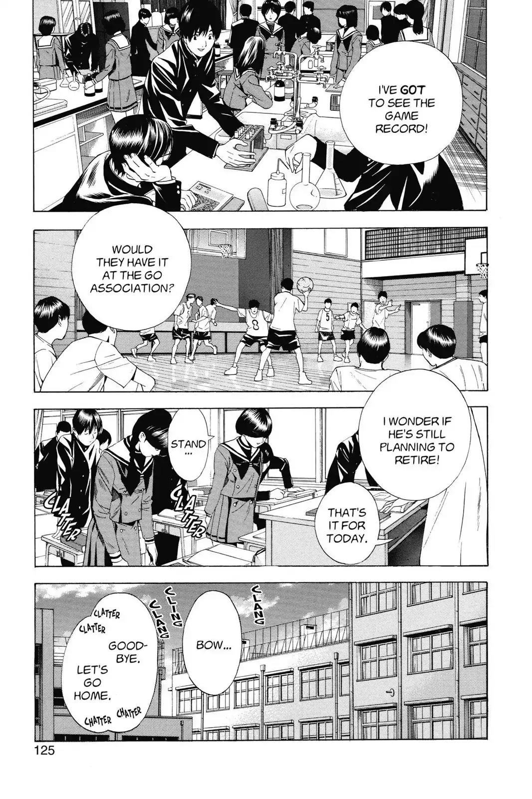 Hikaru no Go Chapter 119 page 9 - Chapter 119: A Test of Strength