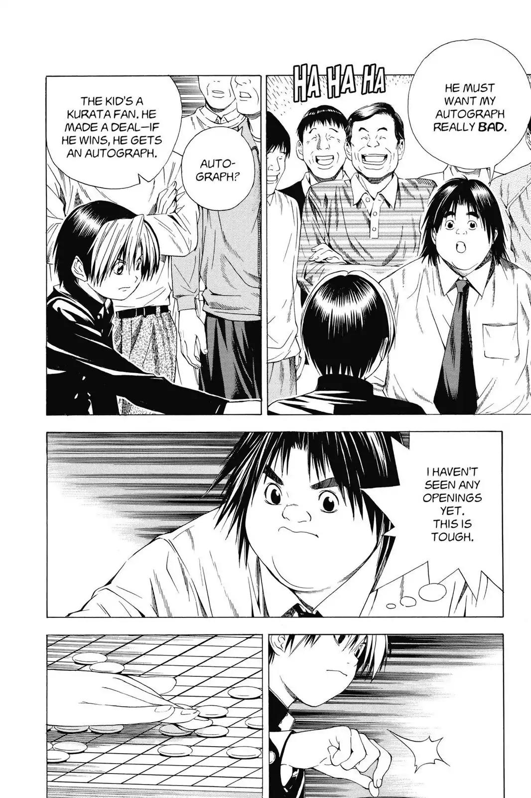 Hikaru no Go Chapter 120 page 10 - Chapter 120: One-Color Go