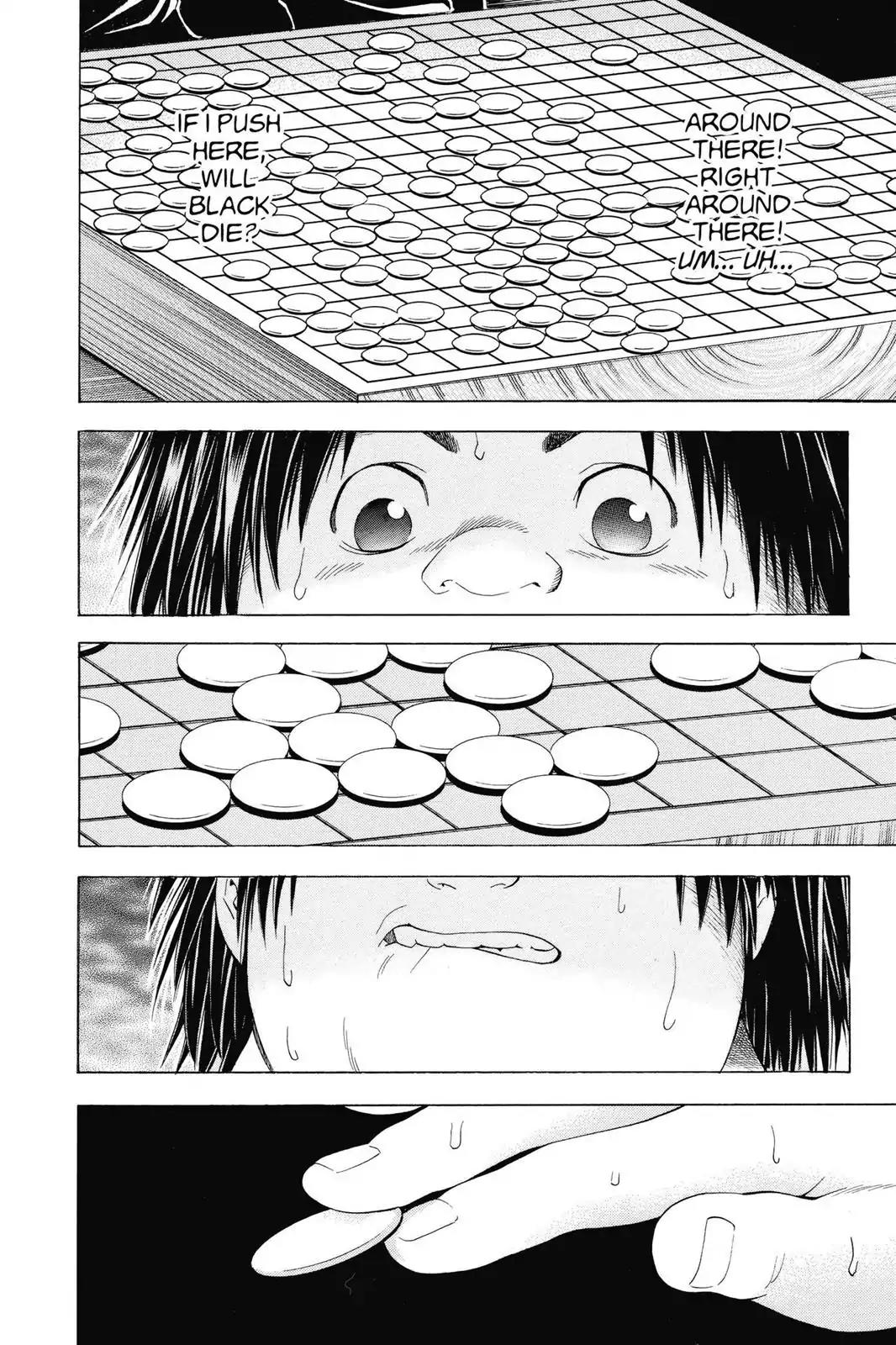Hikaru no Go Chapter 120 page 16 - Chapter 120: One-Color Go