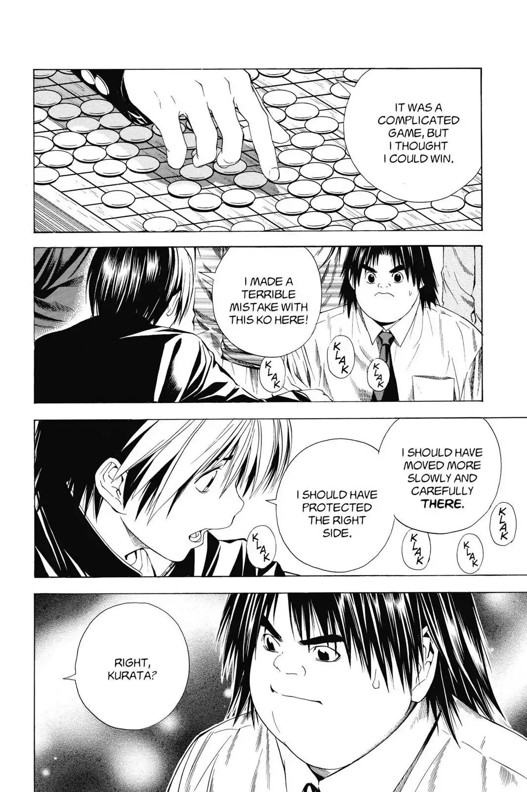 Hikaru no Go Chapter 120 page 18 - Chapter 120: One-Color Go