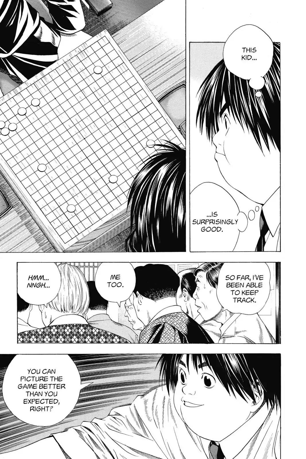 Hikaru no Go Chapter 120 page 3 - Chapter 120: One-Color Go