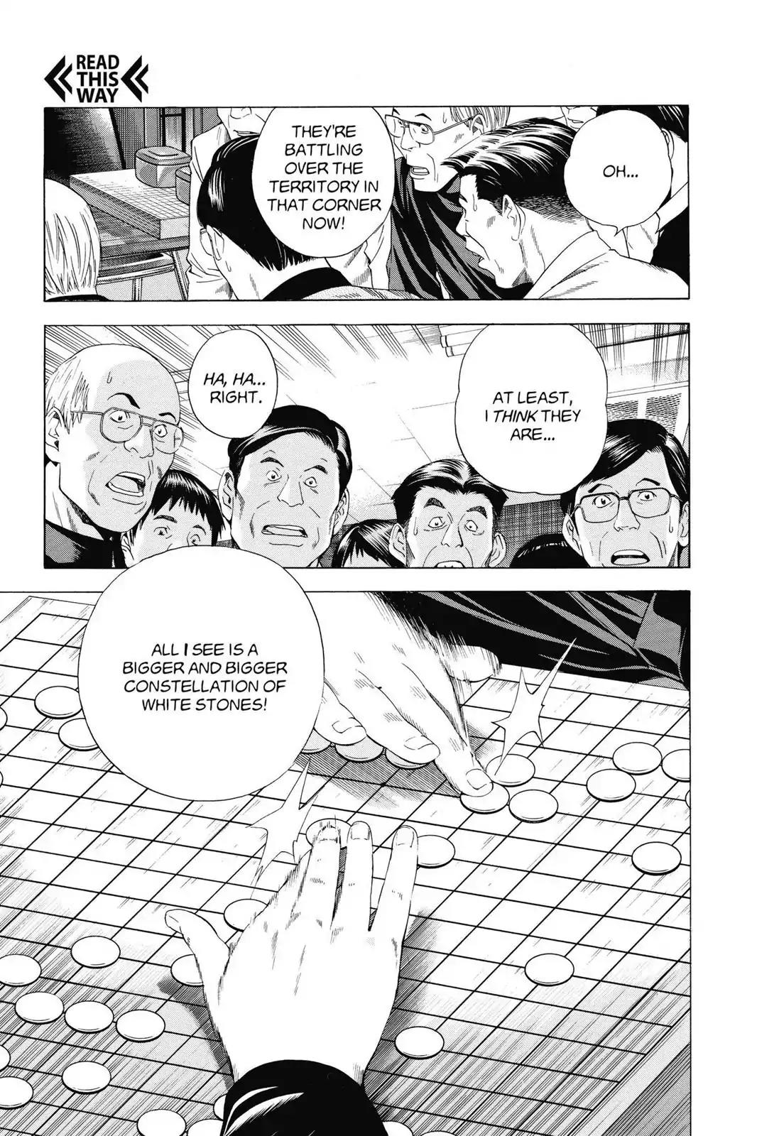 Hikaru no Go Chapter 120 page 7 - Chapter 120: One-Color Go