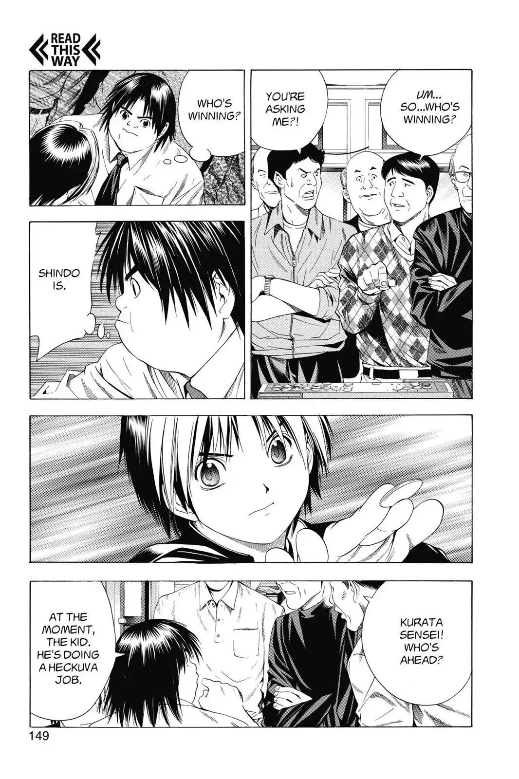 Hikaru no Go Chapter 120 page 9 - Chapter 120: One-Color Go