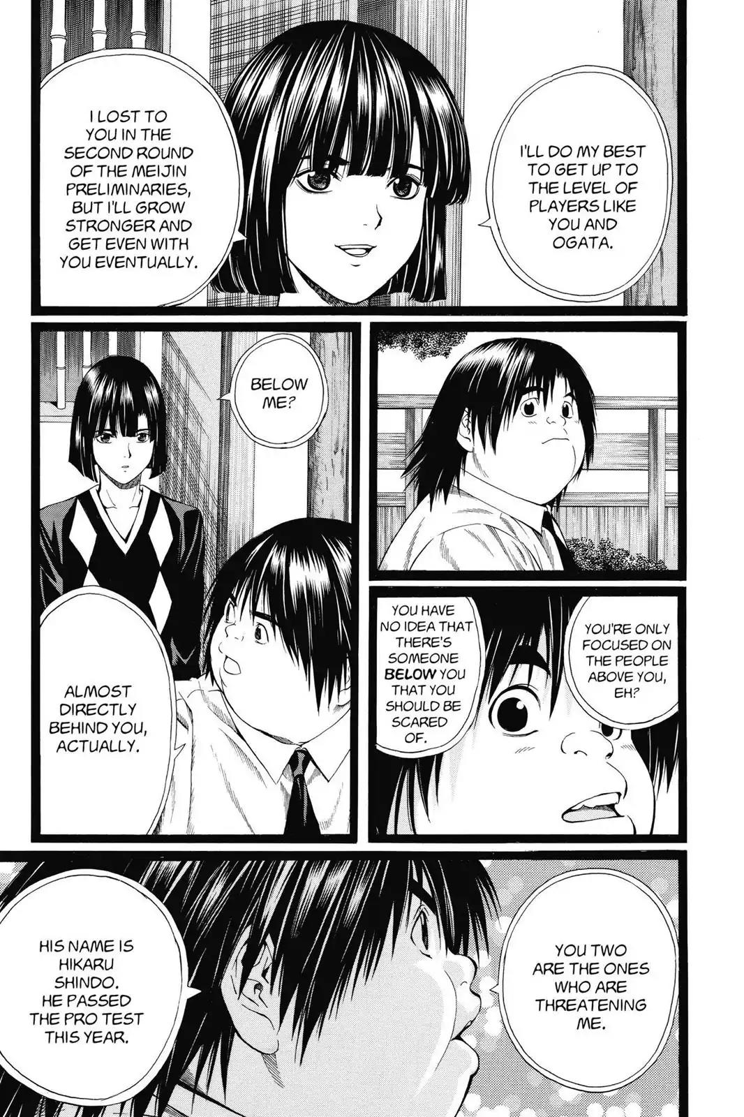 Hikaru no Go Chapter 121 page 15 - Chapter 121: Touya Kouyo Retires