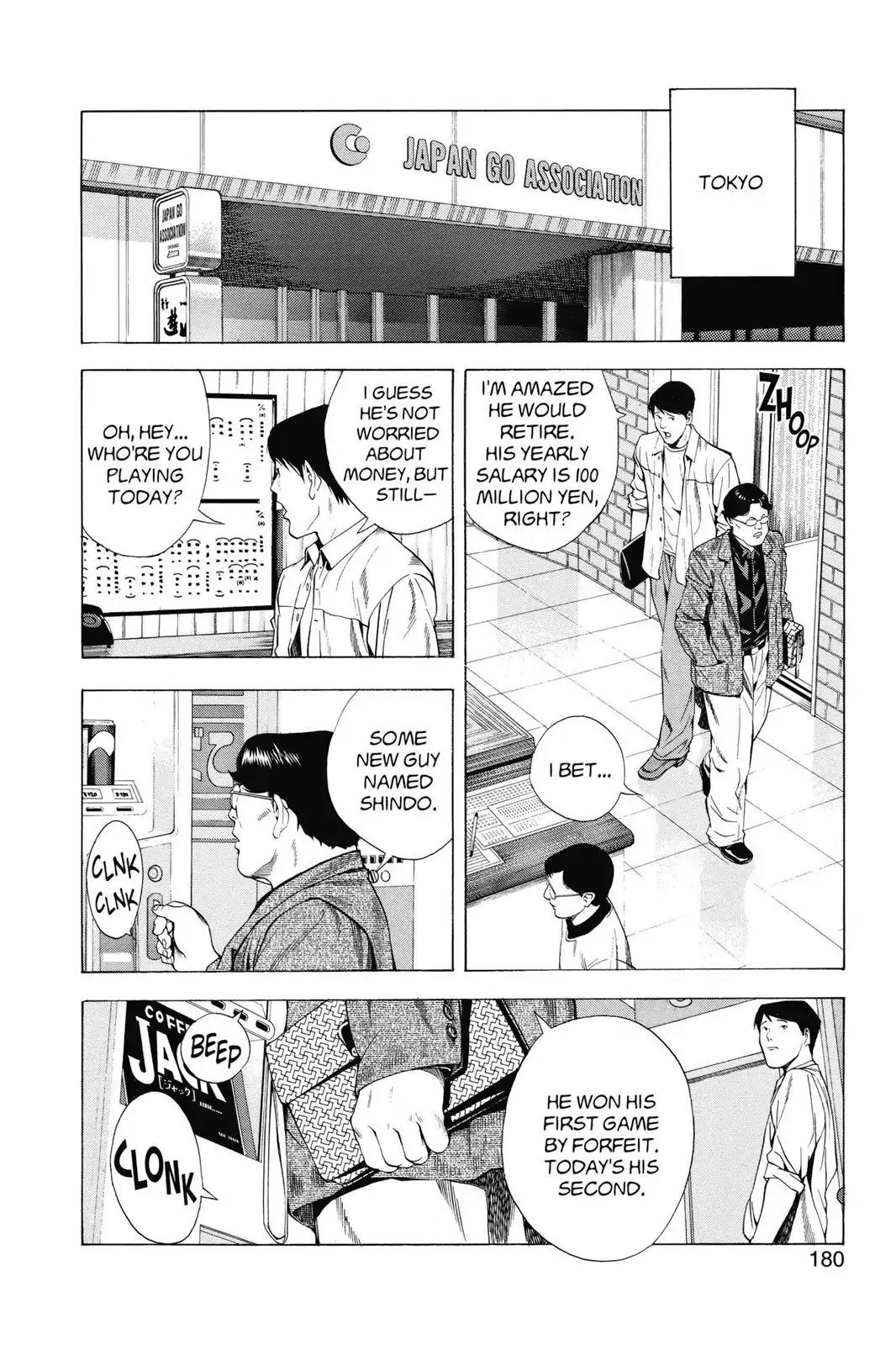 Hikaru no Go Chapter 121 page 18 - Chapter 121: Touya Kouyo Retires