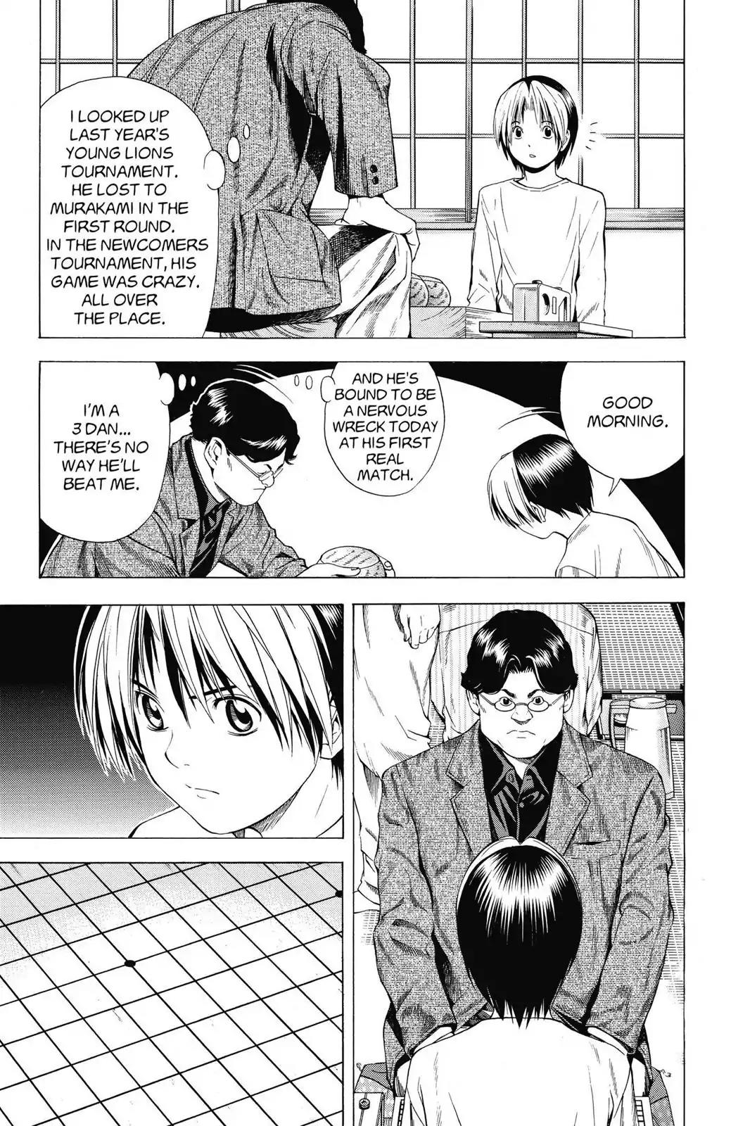 Hikaru no Go Chapter 121 page 21 - Chapter 121: Touya Kouyo Retires