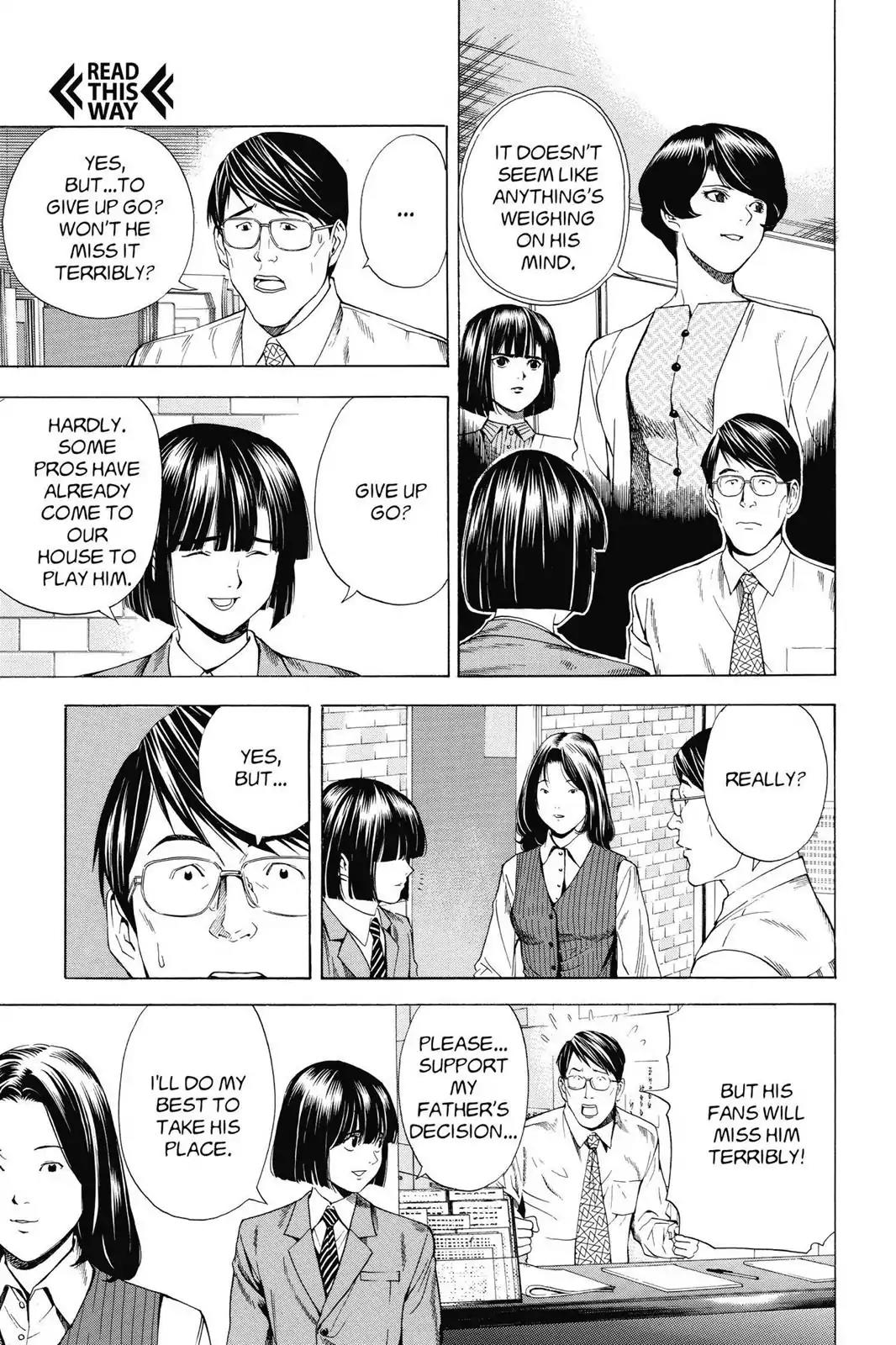 Hikaru no Go Chapter 121 page 9 - Chapter 121: Touya Kouyo Retires