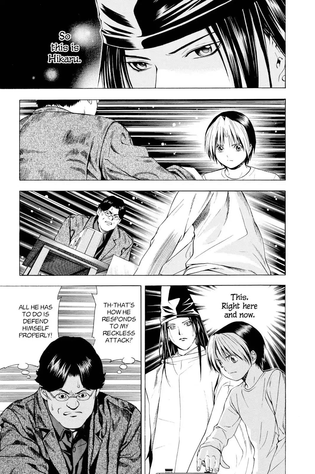 Hikaru no Go Chapter 122 page 14 - Chapter 122: Stupid Hikaru