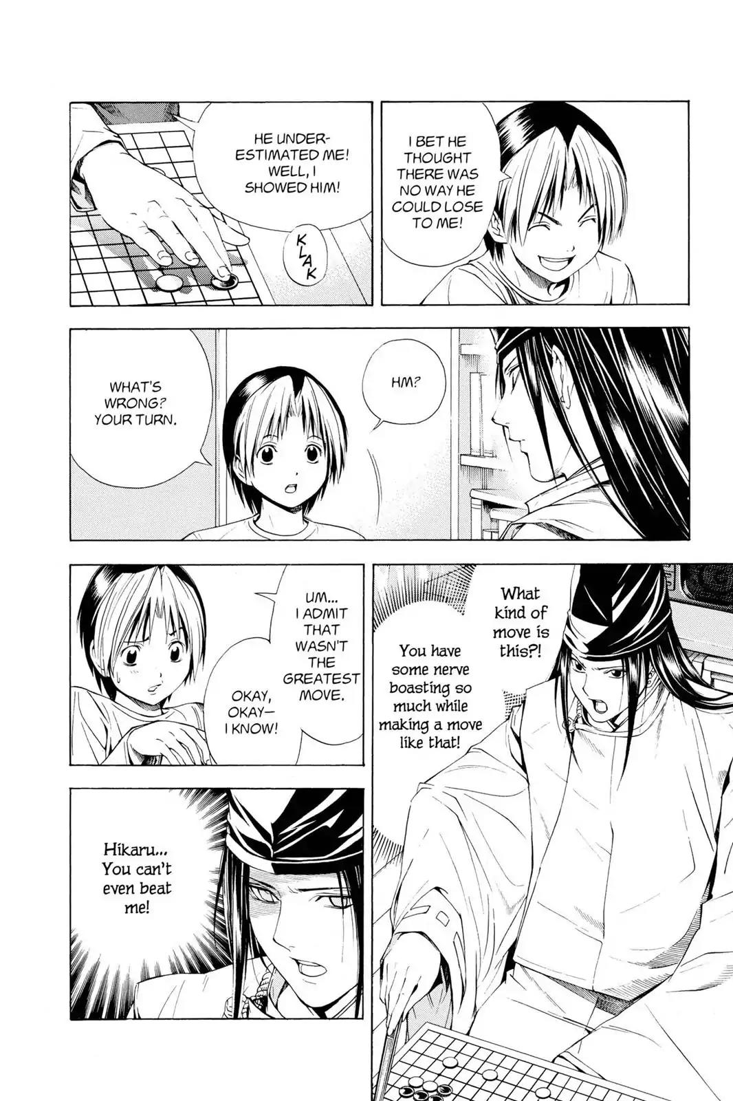 Hikaru no Go Chapter 122 page 21 - Chapter 122: Stupid Hikaru