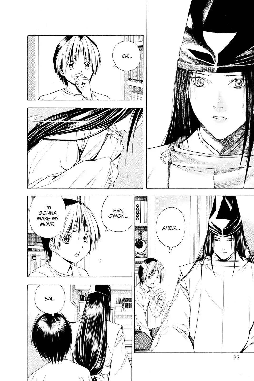 Hikaru no Go Chapter 122 page 23 - Chapter 122: Stupid Hikaru
