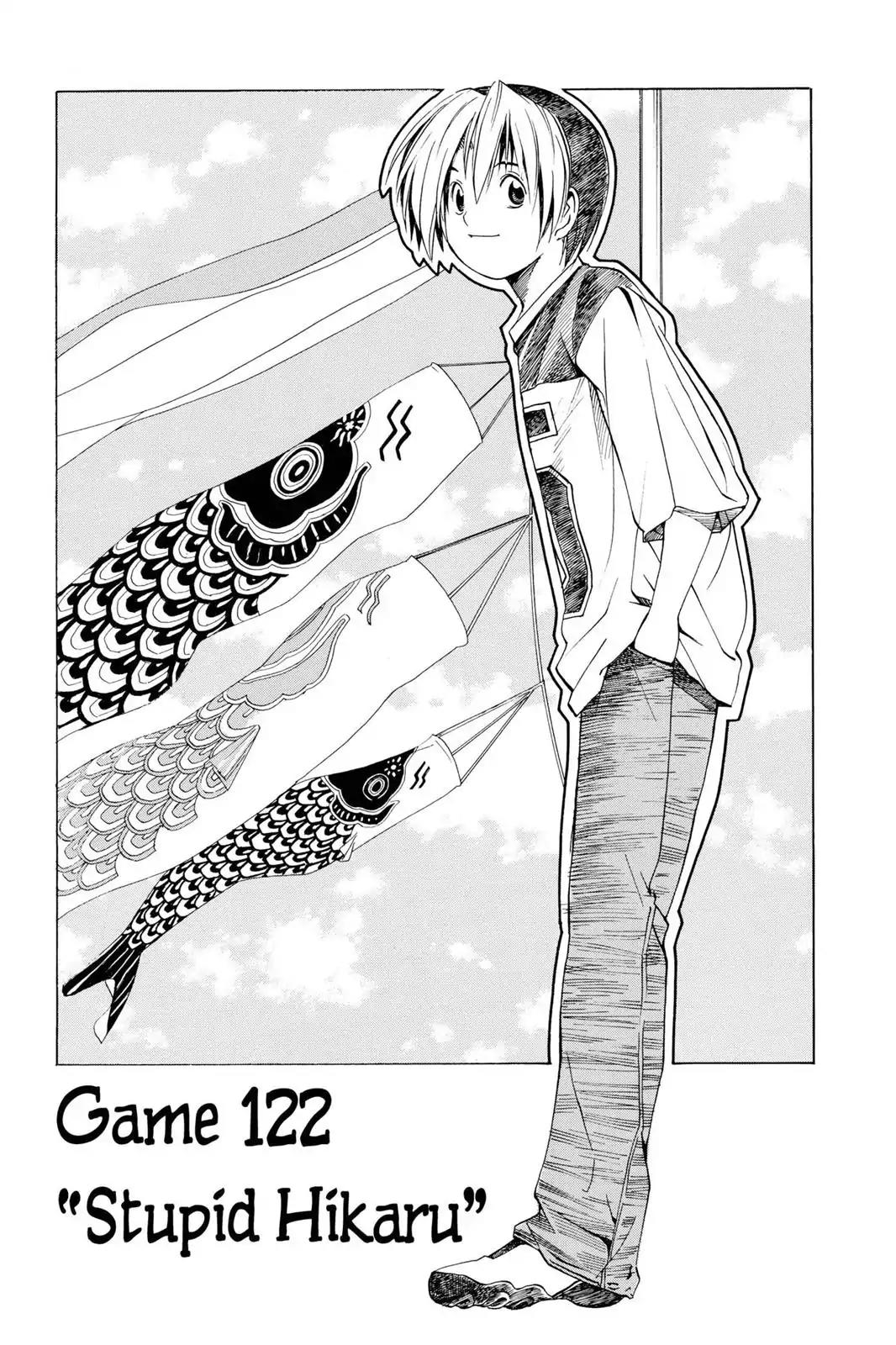 Hikaru no Go Chapter 122 page 8 - Chapter 122: Stupid Hikaru