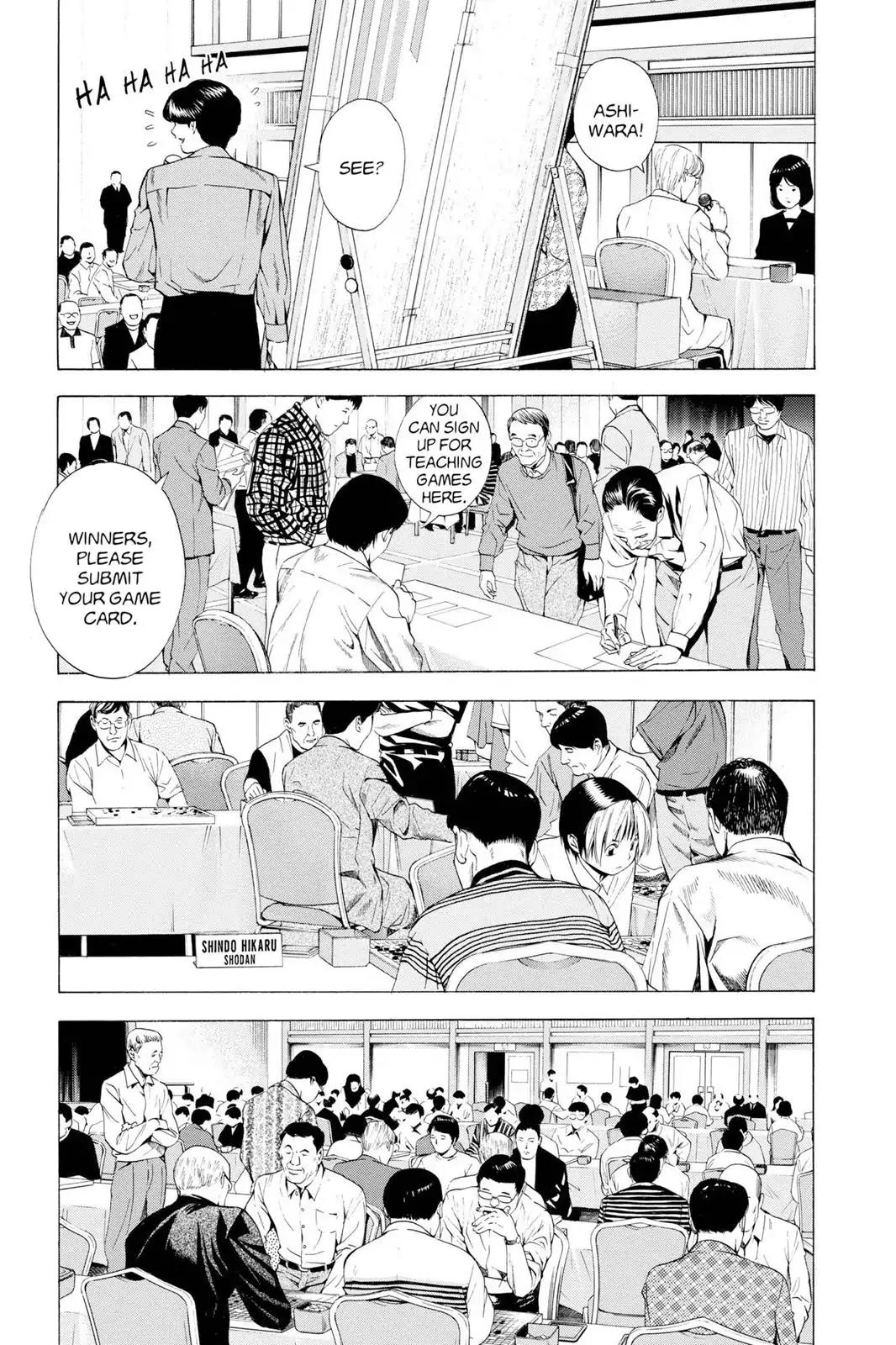 Hikaru no Go Chapter 123 page 11 - Chapter 123: I Do not Wish to Disappear!!!