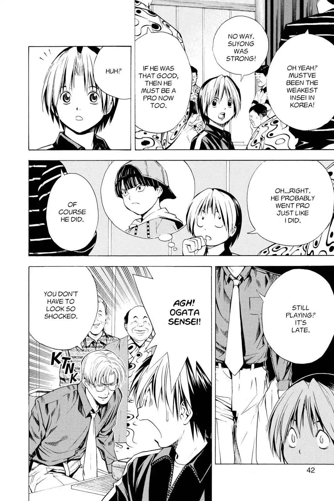 Hikaru no Go Chapter 123 page 14 - Chapter 123: I Do not Wish to Disappear!!!
