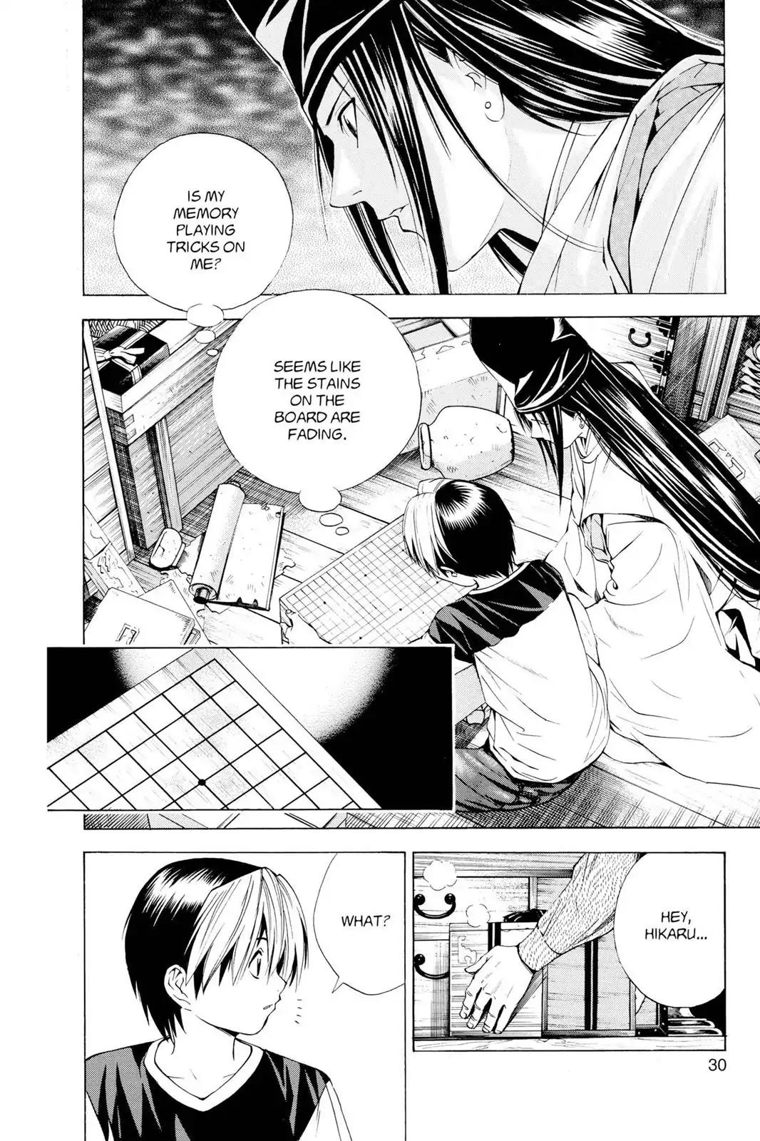Hikaru no Go Chapter 123 page 2 - Chapter 123: I Do not Wish to Disappear!!!