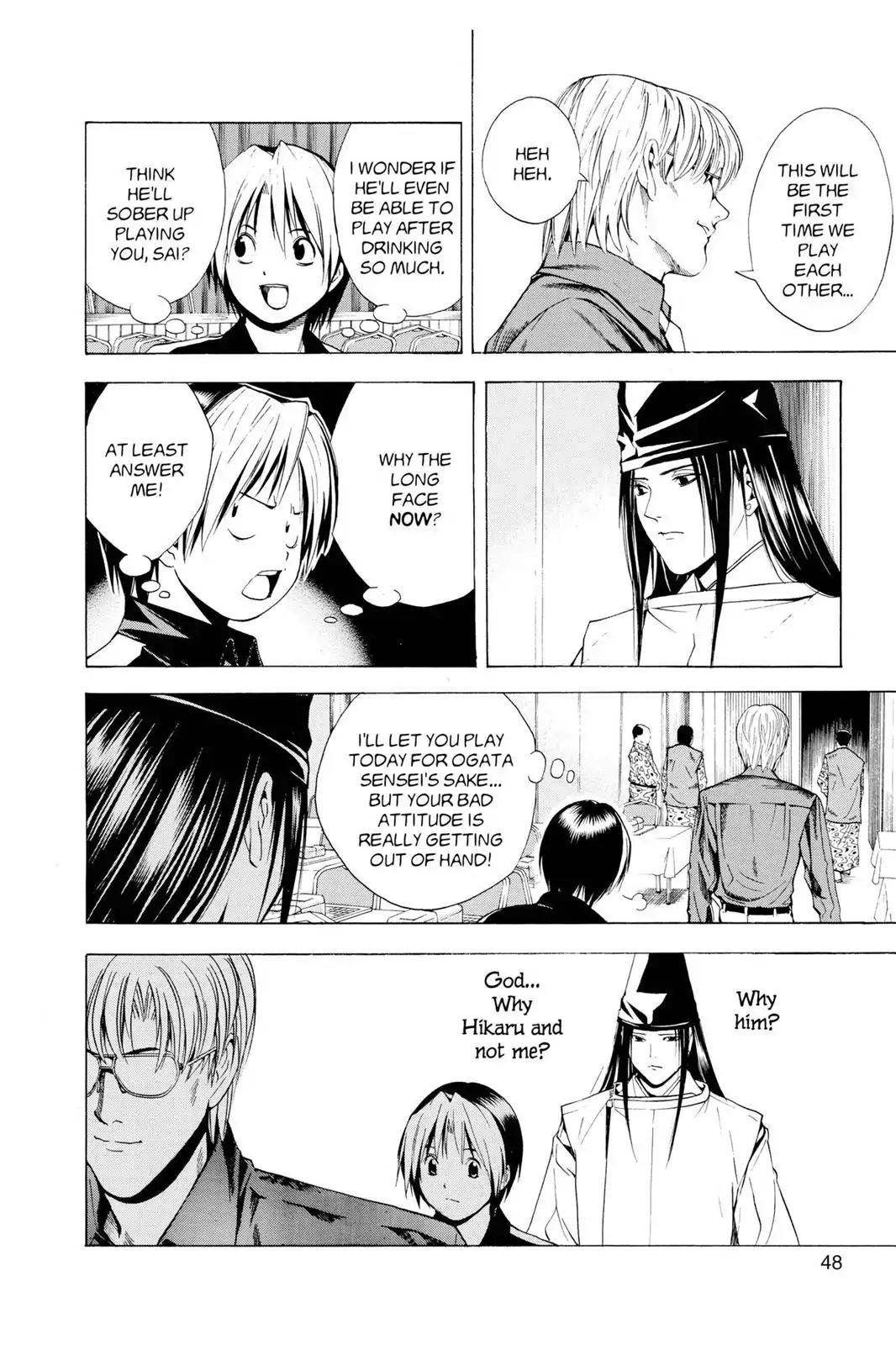Hikaru no Go Chapter 123 page 20 - Chapter 123: I Do not Wish to Disappear!!!